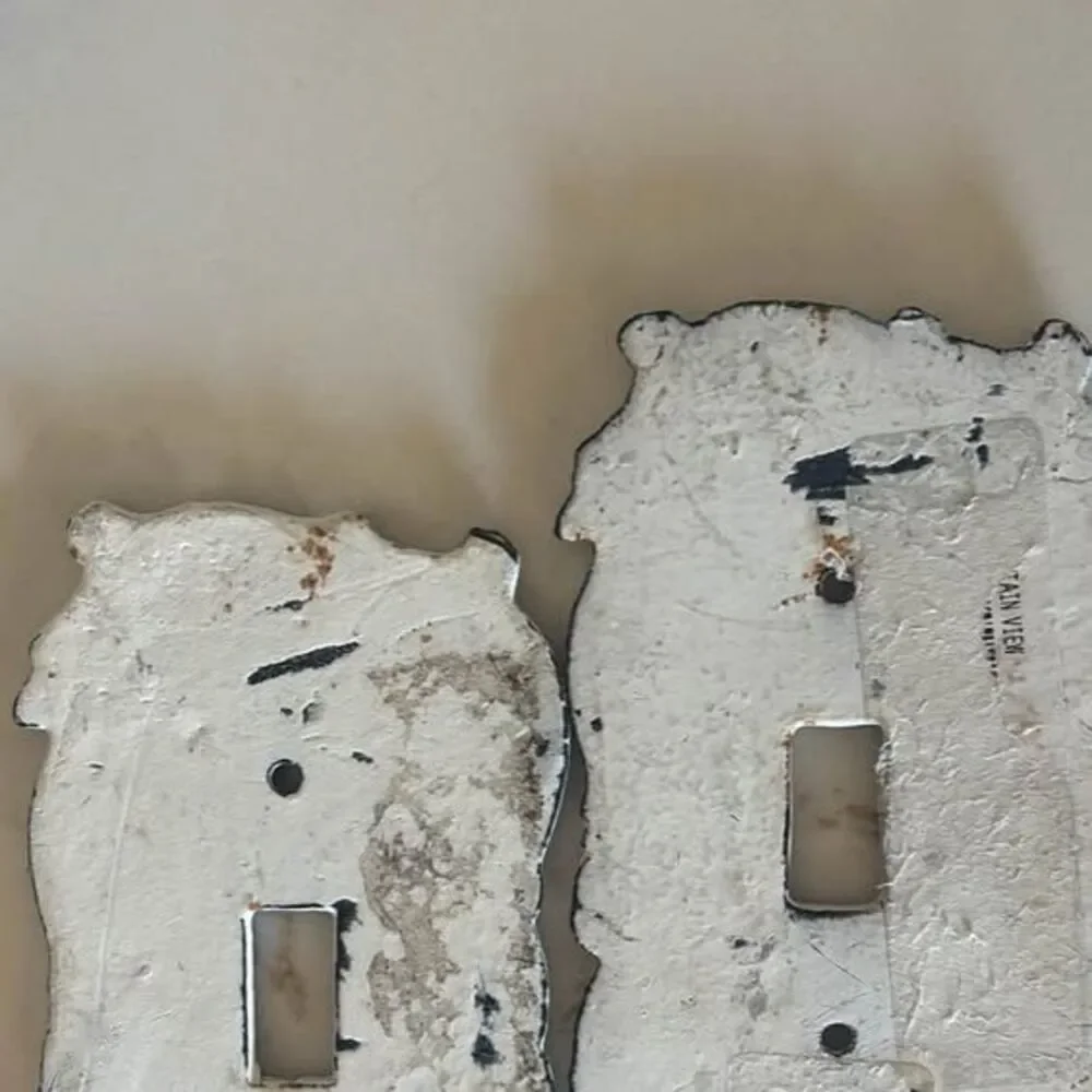 TWO Anthropologie Light Switch Plate Light Switch
